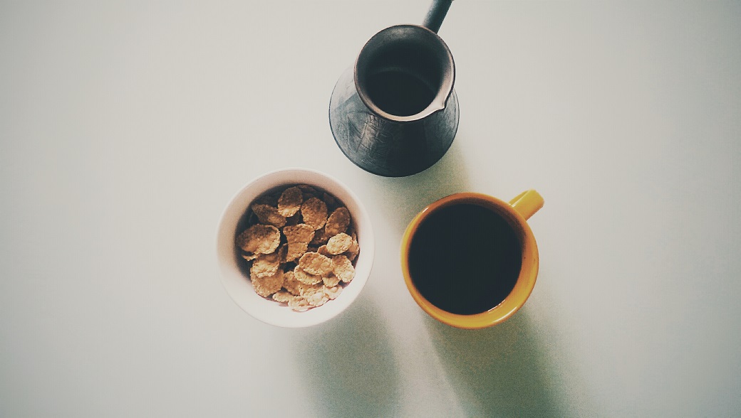 Turkish Coffee Cereal Breakfast - vscobreakfast