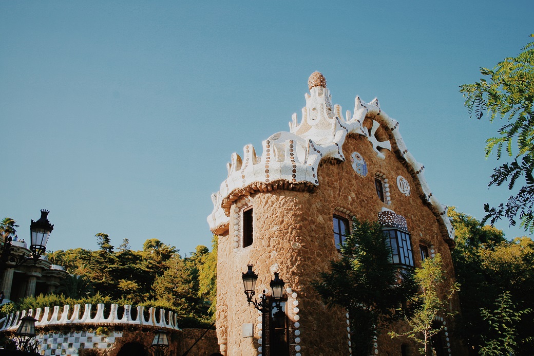 Park Guell, Barcelona, Spain - Antonio Gaudi Arcitecture